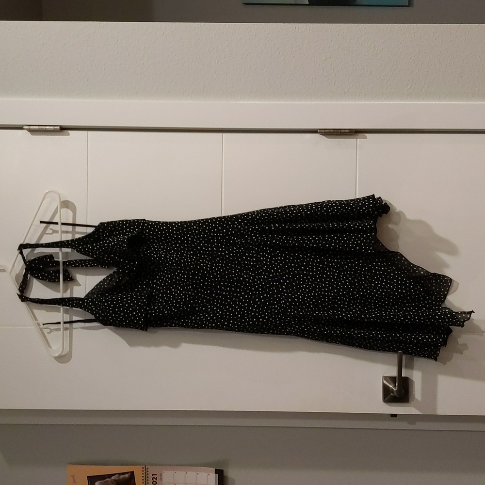 🍒2/$20Polka Dot Sweetheart Neckline Halter Neck Dress